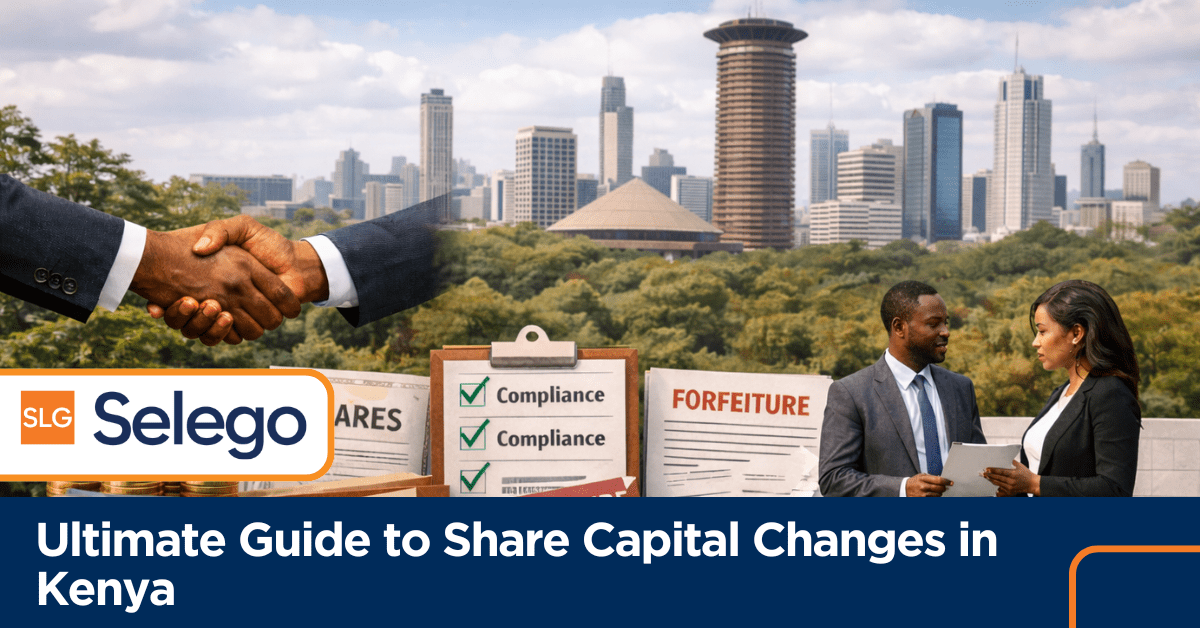 Share capital changes in Kenya corporate governance process